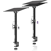 LYUPICA tour インテリアスタンド 1800mm Amazon | OUKMIC スタジオモニタースタンドクランプオン